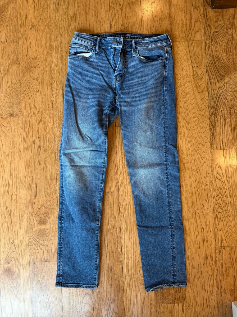 American Eagle Men’s Slim Straight Blue Denim Jeans